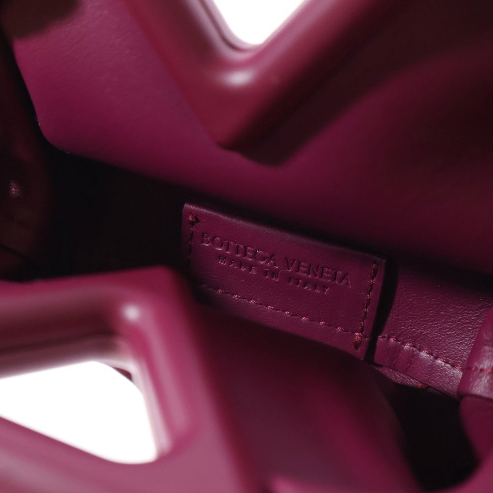BOTTEGA VENETA(ボッテガヴェネタ) ザ ポイント ポーチ ケース 小物入れ 収納 パープル レザー
