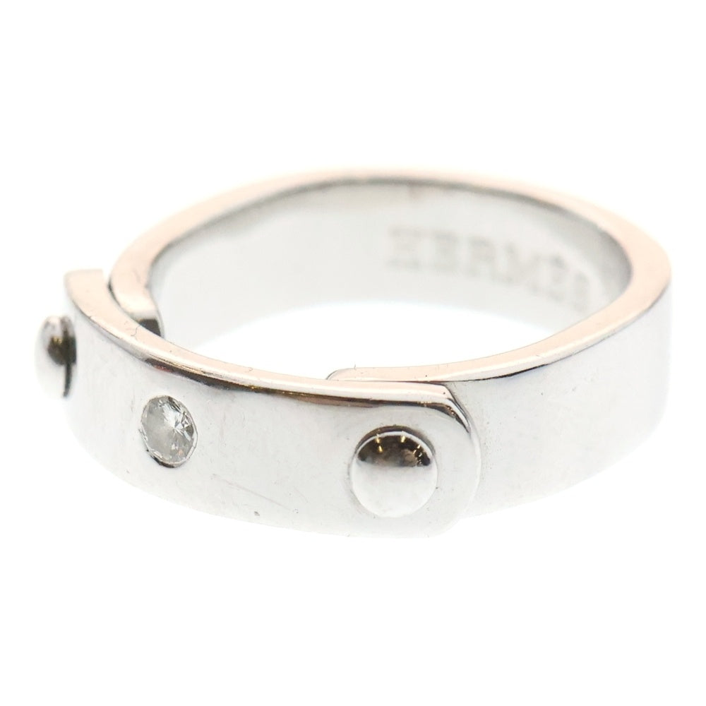 HERMES(エルメス) トューユー 1PD ダイヤモンド リング K18WG ホワイトゴールド #50 指輪 ジュエリー アクセサリー