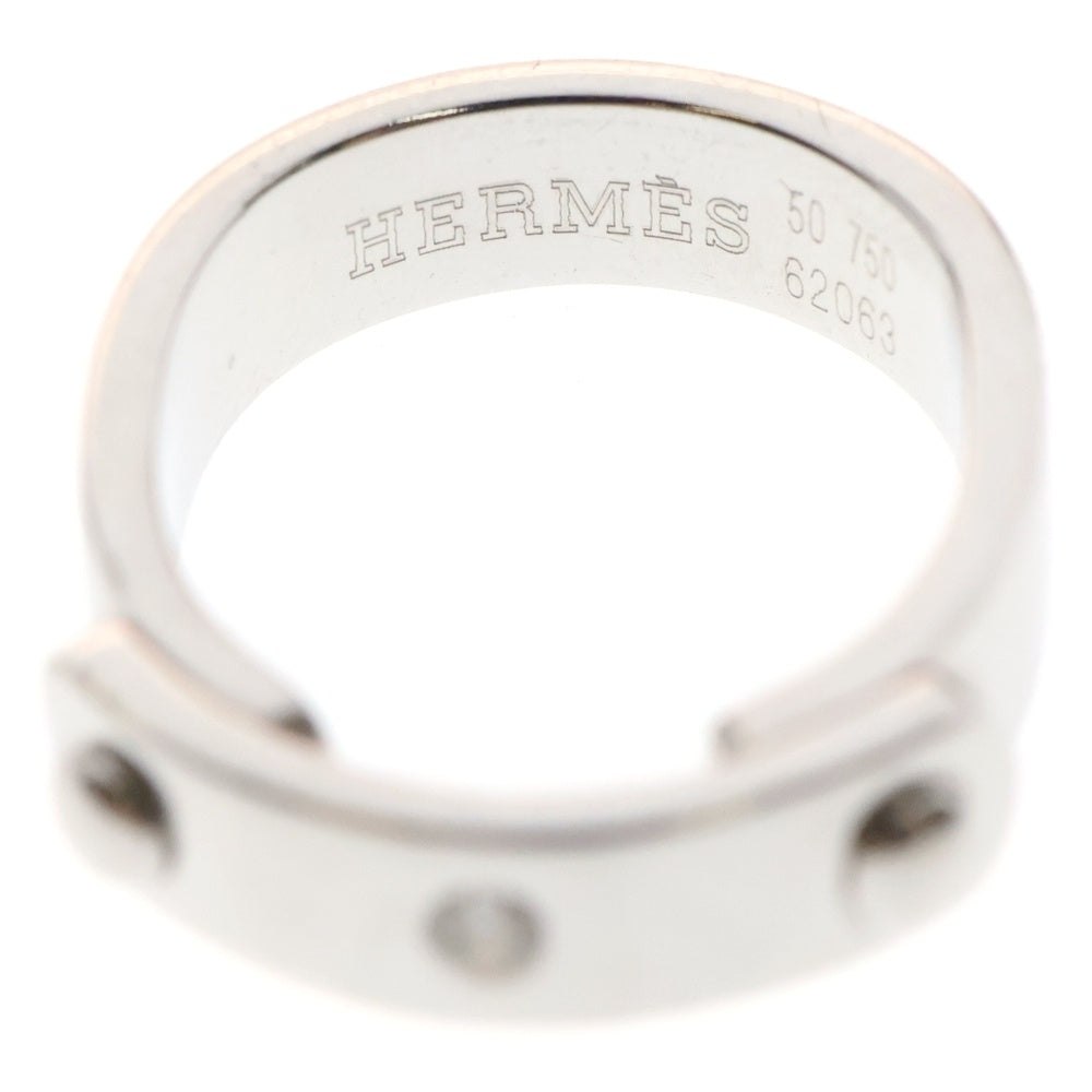 HERMES(エルメス) トューユー 1PD ダイヤモンド リング K18WG ホワイトゴールド #50 指輪 ジュエリー アクセサリー