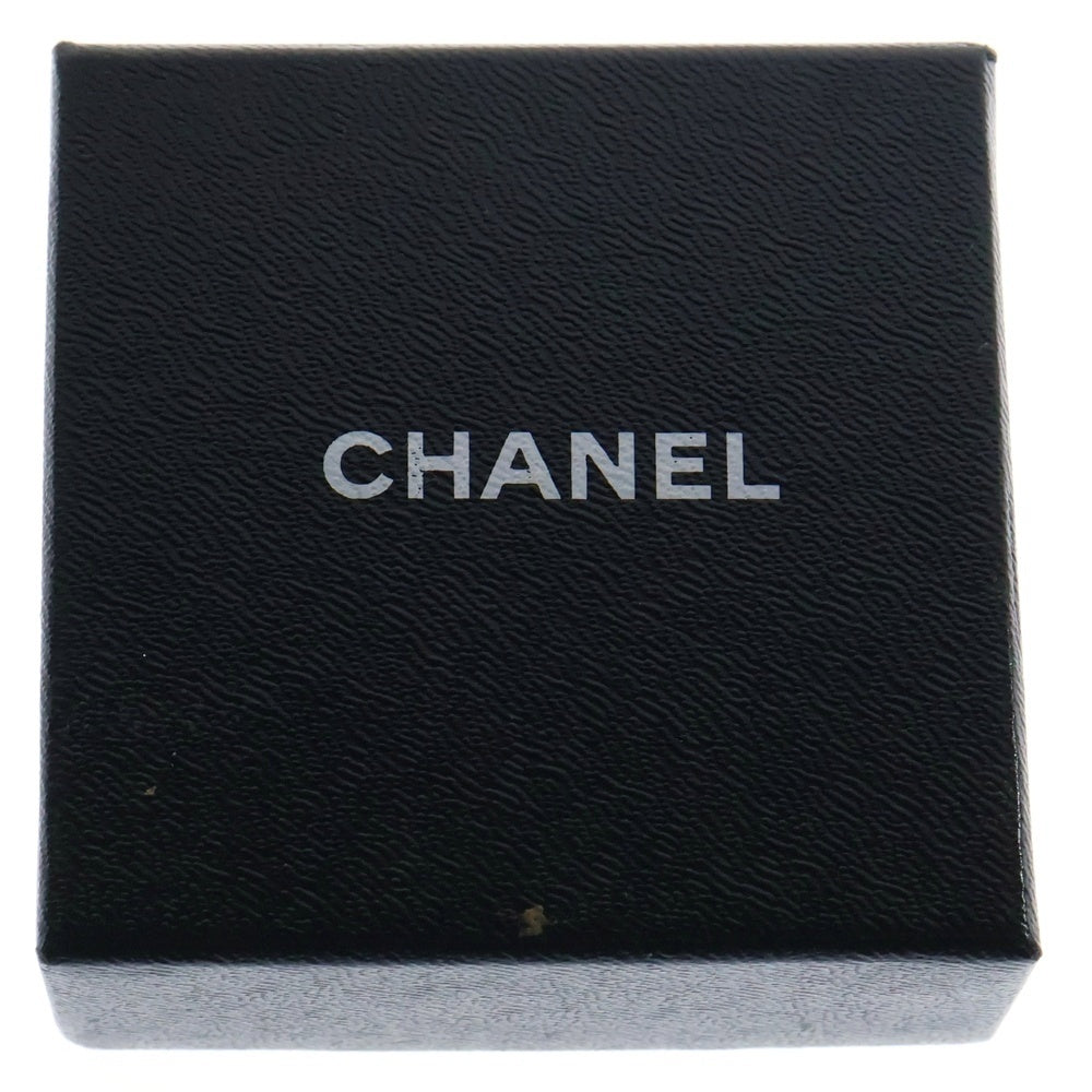 CHANEL(シャネル) ココマーク ラインストーン レジンパールピアス ブルー ゴールド GP 01P アクセサリー