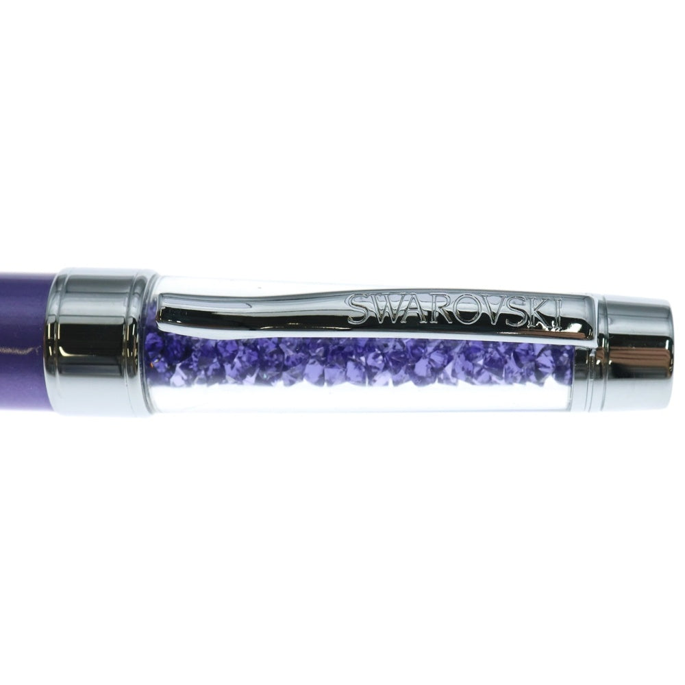 SWAROVSKI(スワロフスキー) ボールペン パープル