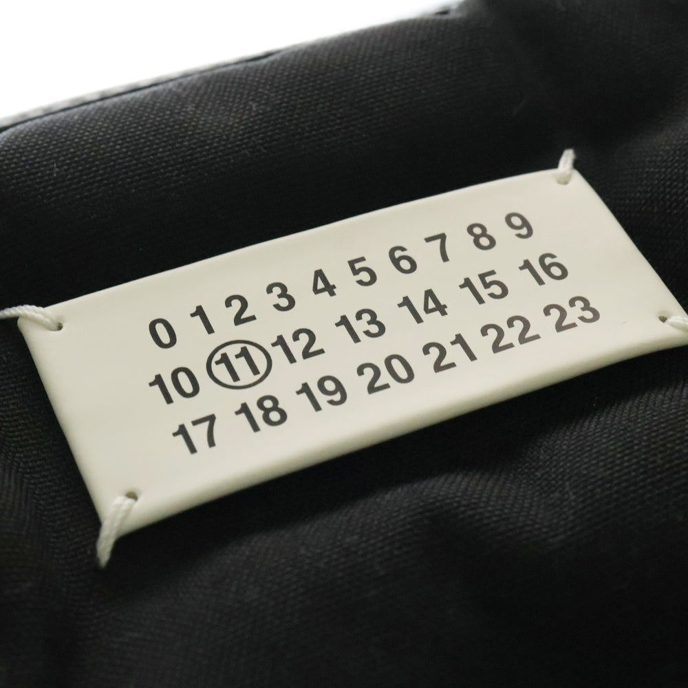 Maison Margiela(メゾンマルジェラ) グラムスラム ショルダーバッグ ブラック シルバー金具 キャンバス SB2WG0010