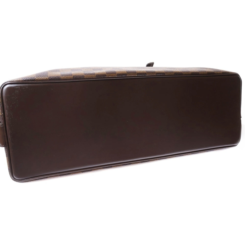 LOUIS VUITTON(ルイヴィトン) ダミエ チェルシー トートバッグ ハンドバッグ ブラウン ゴールド金具 レザー×PVC N51119