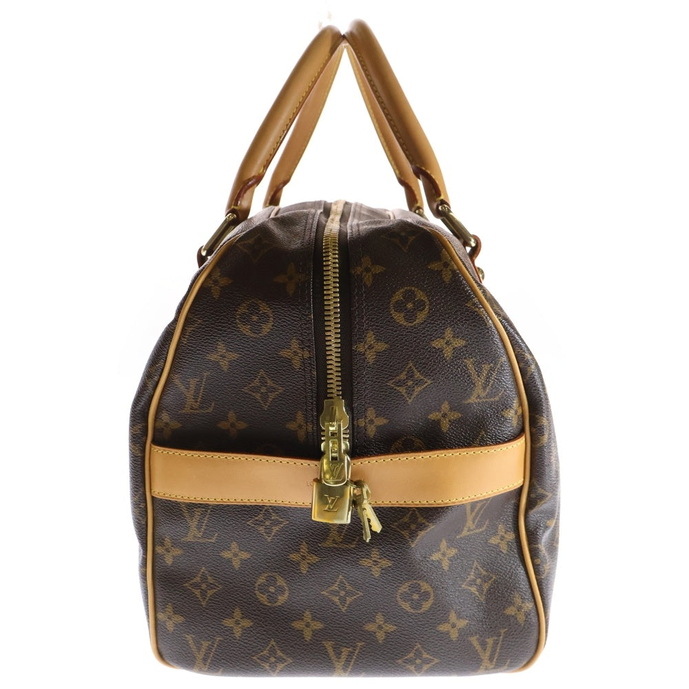 LOUIS VUITTON(ルイヴィトン) モノグラム キャリーオール ブラウン PVCレザー ハンドバッグ ボストンバッグ M40074