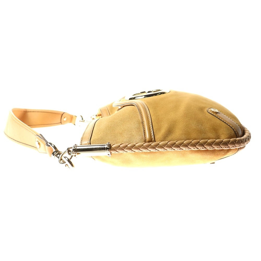 GUCCI(グッチ) セミ ベージュ スエード 167734 ワンショルダーバッグ