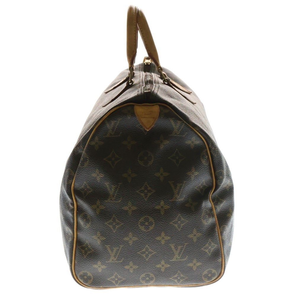 LOUIS VUITTON(ルイヴィトン) スピーディ40 モノグラム PVC レザー ハンド ボストンバッグ ゴールド金具 ブラウン M41522