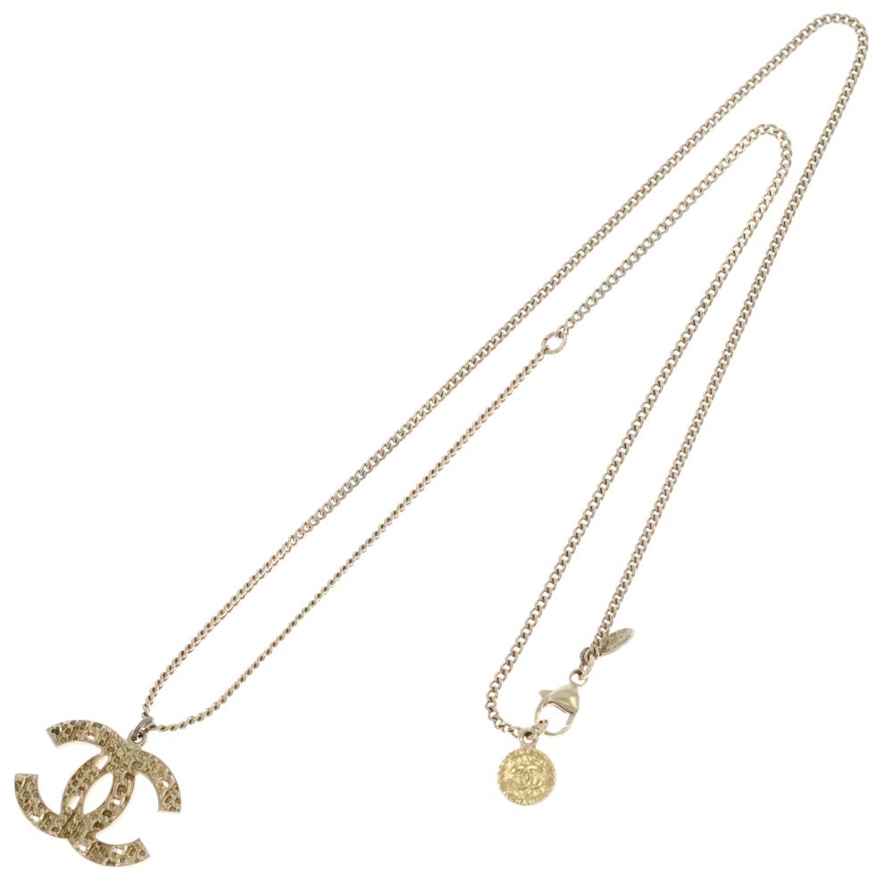 CHANEL(シャネル) 100周年記念 ココマーク ネックレス GP ペンダント ゴールド チェーン 14C