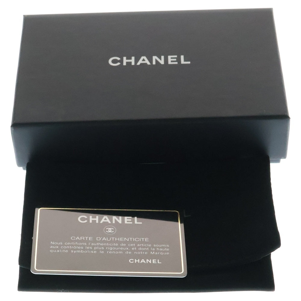 CHANEL(シャネル) マトラッセ タイムレスクラシック カードケース 名刺入れ ベージュ ゴールド金具 キャビアスキン