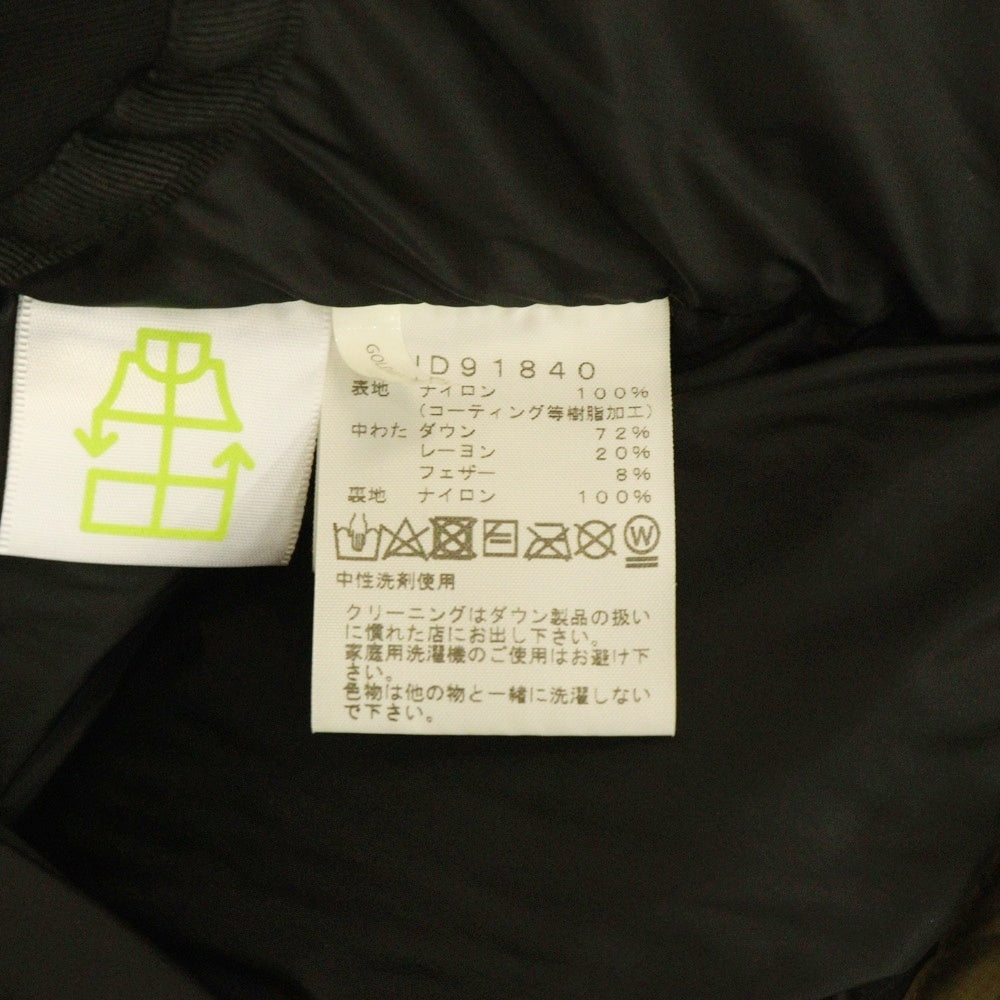 THE NORTH FACE(ザノースフェイス) BALTRO LIGHT JACKET バルトロ ライト ダウンジャケット ベージュ/ブラック レディース ND91840