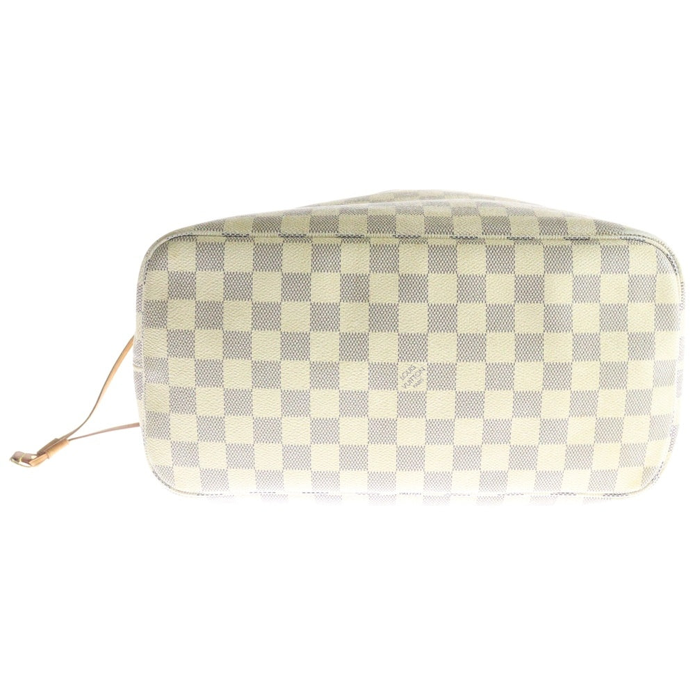 LOUIS VUITTON(ルイヴィトン) ダミエアズール ネヴァーフルMM 旧型 コーティングキャンバス トートバッグ ベージュ レディース N51107