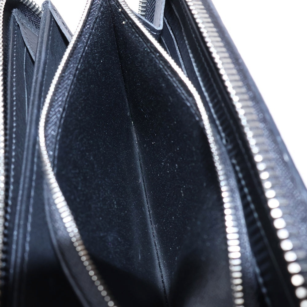 LOUIS VUITTON(ルイヴィトン) マヒナ ジッピーウォレット ロングウォレット 長財布 ブラック ノワール シルバー金具 レザー M61867