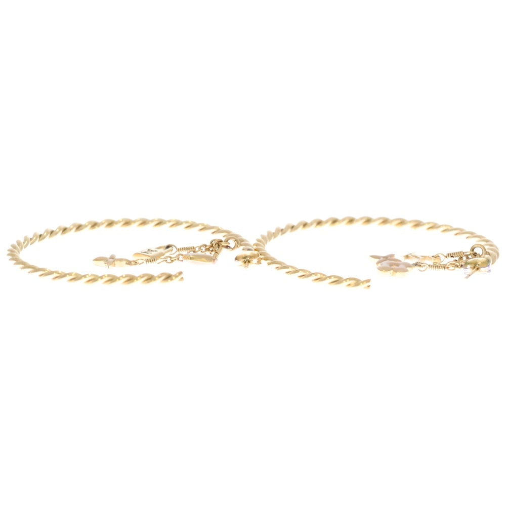 LOUIS VUITTON(ルイヴィトン) モノグラム レオール スイート フープピアス イヤーアクセサリー ゴールド GP M65749