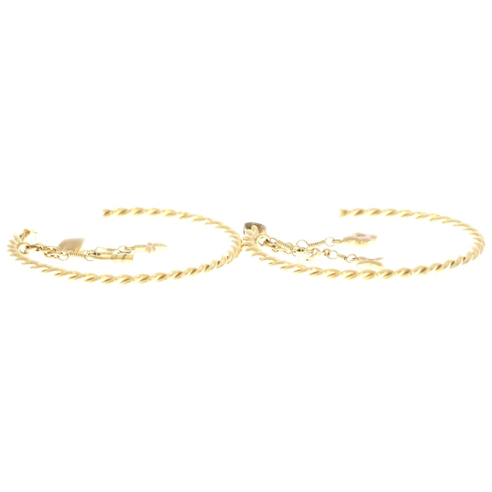 LOUIS VUITTON(ルイヴィトン) モノグラム レオール スイート フープピアス イヤーアクセサリー ゴールド GP M65749