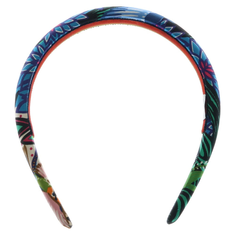 HERMES(エルメス) カチューシャ ヘアバンド マルチカラー シルク