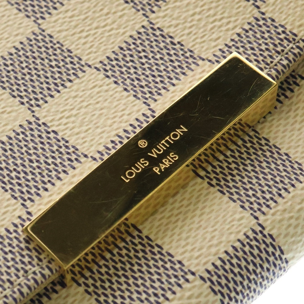 LOUIS VUITTON(ルイヴィトン) ダミエアズール フェイボリットPM N41277 ホワイト ショルダーバッグ