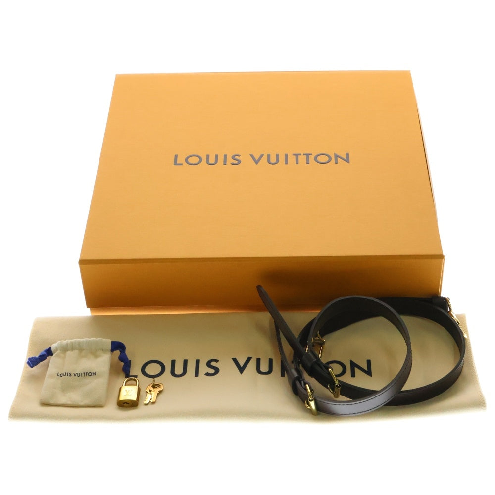 LOUIS VUITTON(ルイヴィトン) ダミエ スピーディ30 2WAY レザーハンドバッグ ショルダーバッグ ブラウン N41367
