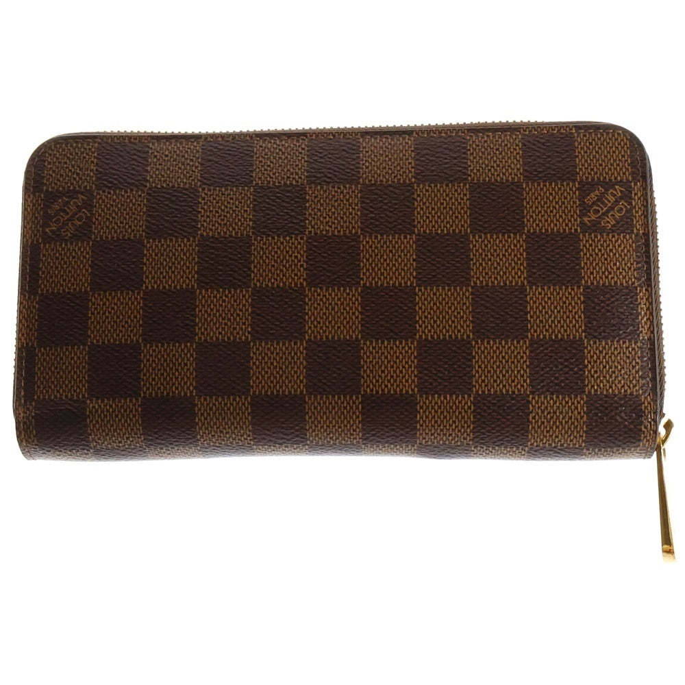 LOUIS VUITTON(ルイヴィトン) ダミエ ジッピーウォレット ラウンドジップ長財布 ブラウン N41661