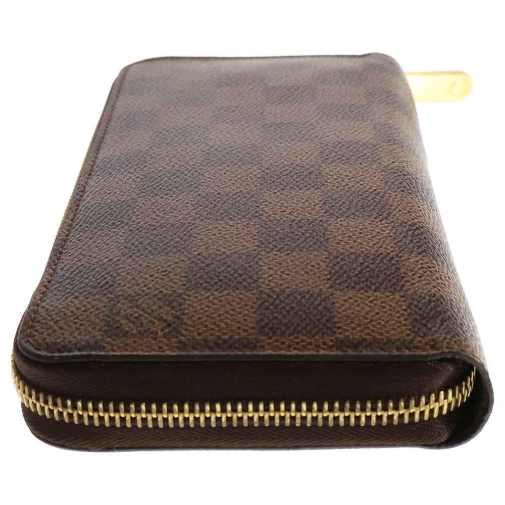 LOUIS VUITTON(ルイヴィトン) ダミエ ジッピーウォレット ラウンドジップ長財布 ブラウン N41661