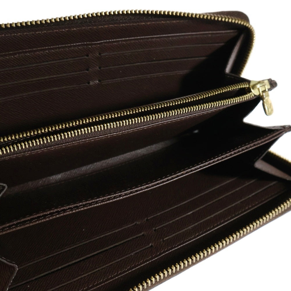 LOUIS VUITTON(ルイヴィトン) ダミエ ジッピーウォレット ラウンドジップ長財布 ブラウン N41661