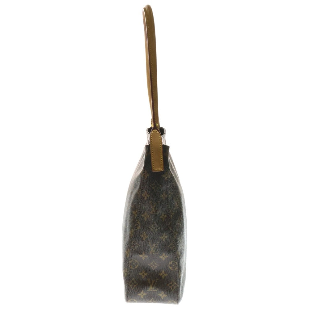 LOUIS VUITTON(ルイヴィトン) モノグラム ルーピングGM M51145 ワンショルダーバッグ ブラウン PVC