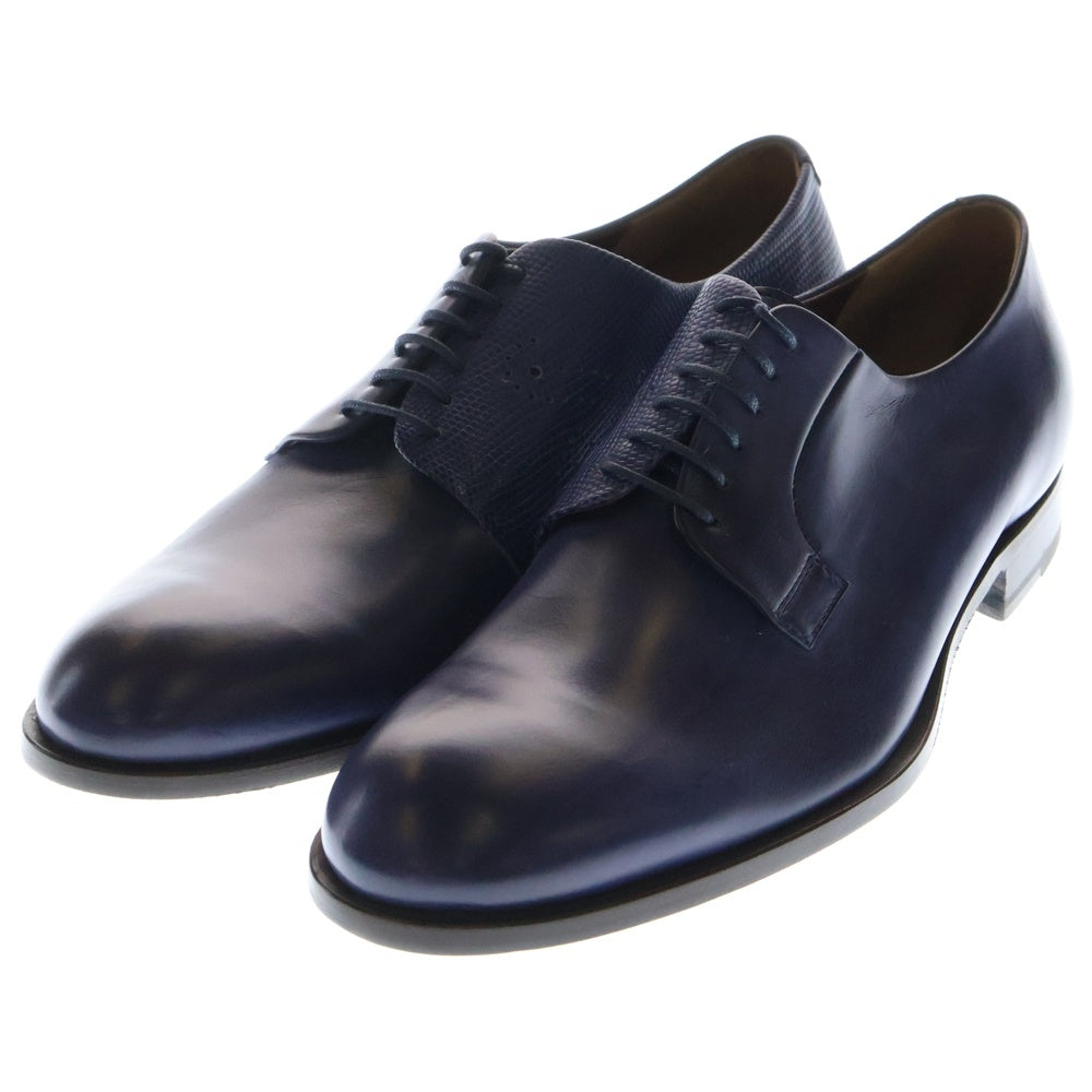 F.LLI Giacometti(フラテッリ ジャコメッティ) ロセッティ レザービジネスシューズ ブルー