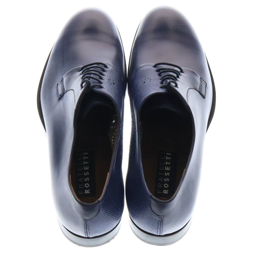 F.LLI Giacometti(フラテッリ ジャコメッティ) ロセッティ レザービジネスシューズ ブルー