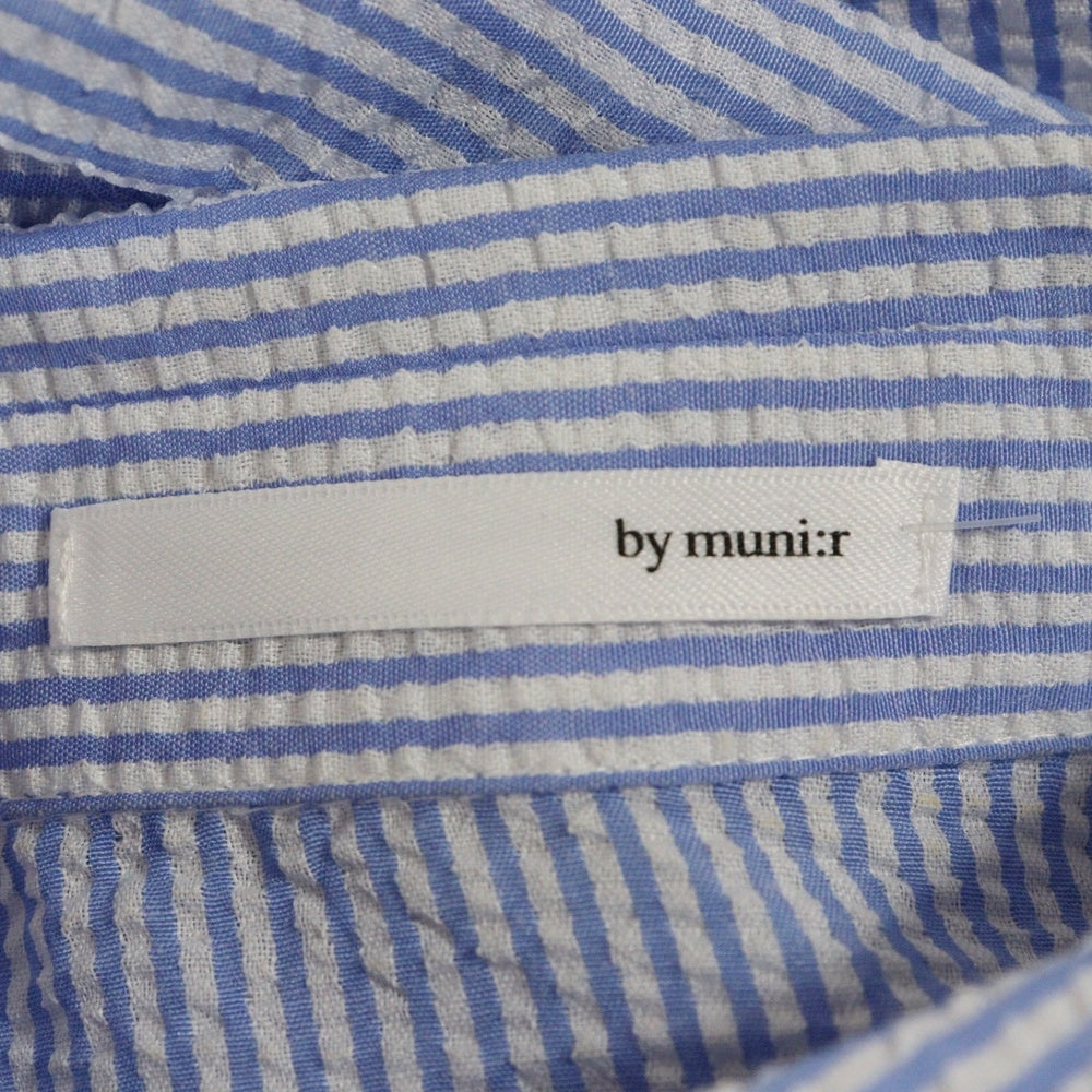 NO BRAND(ノーブランド) アンサンブル(シャツ・キャミソール) 青