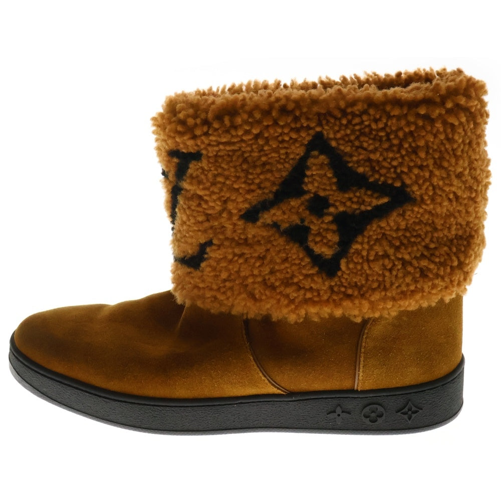 LOUISVUITTON　ドロップス・ライン ブーツ ヴィトン ドロップスライン ラバー レインブーツ 37 レディース