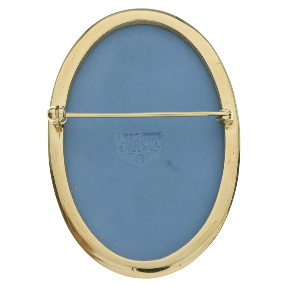 WEDGWOOD(ウェッジウッド) ピンブローチ ブルー