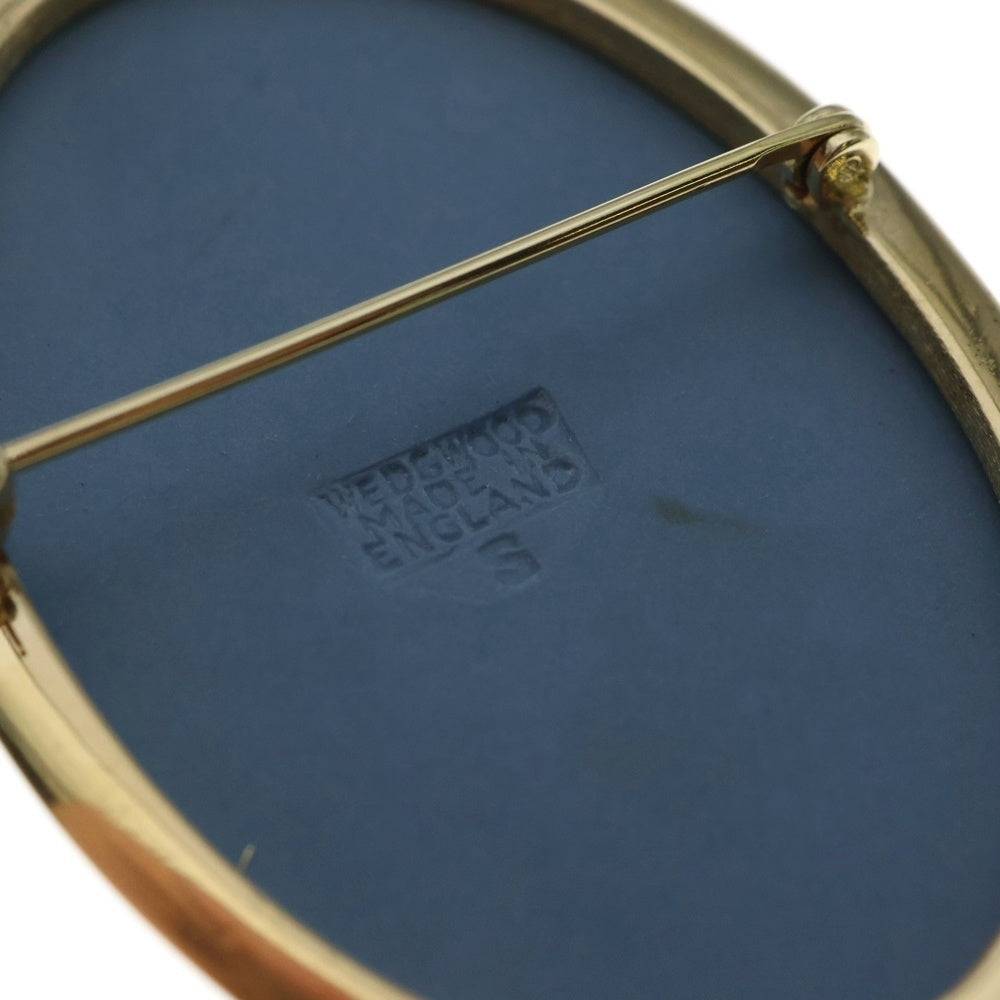 WEDGWOOD(ウェッジウッド) ピンブローチ ブルー