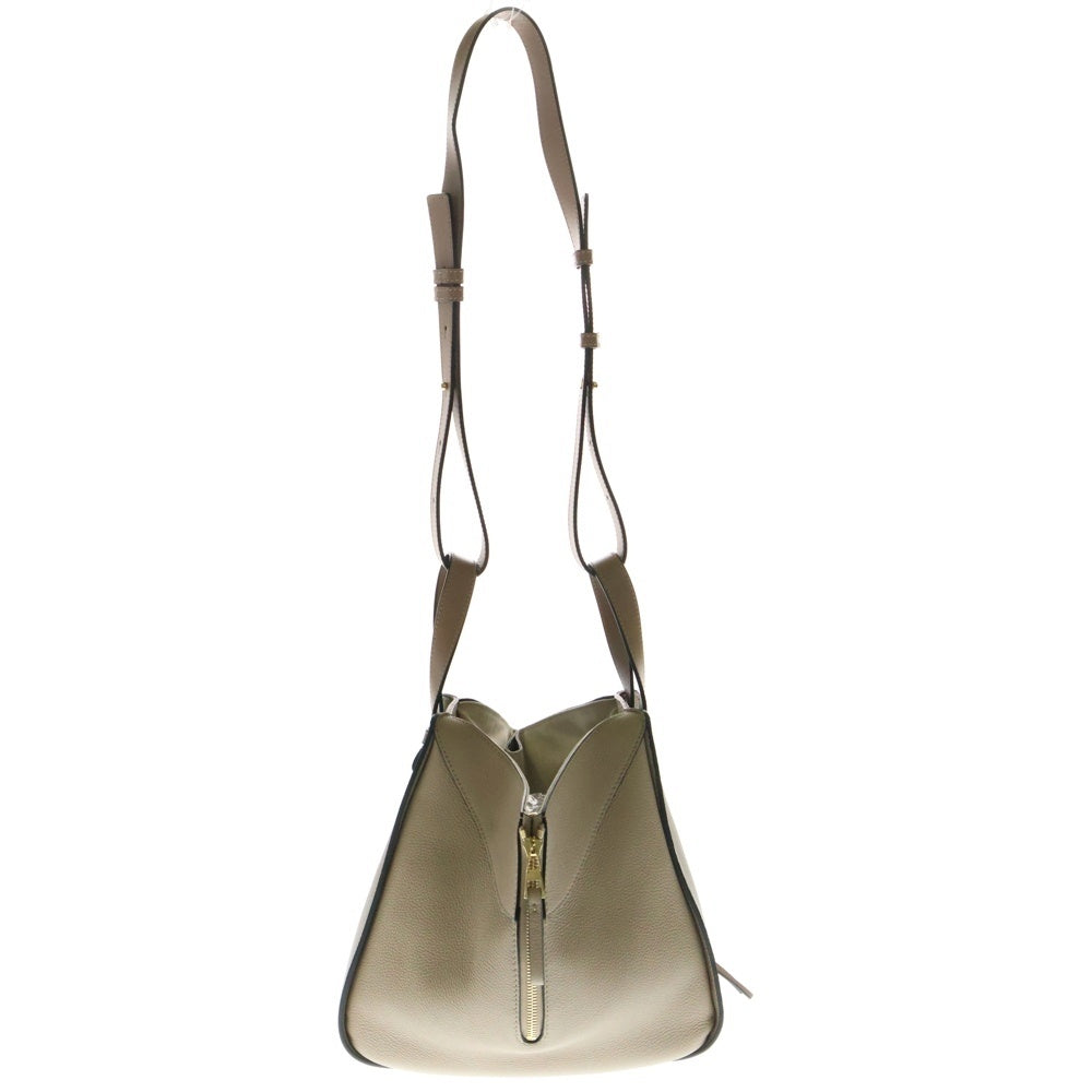 LOEWE(ロエベ) ハンモック スモール 2WAY レザーショルダーバッグ ハンドバッグ ベージュ レディース