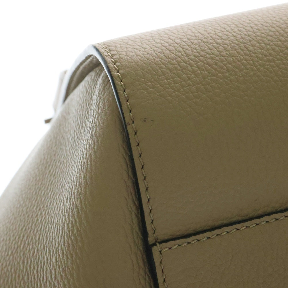 LOEWE(ロエベ) ハンモック スモール 2WAY レザーショルダーバッグ ハンドバッグ ベージュ レディース