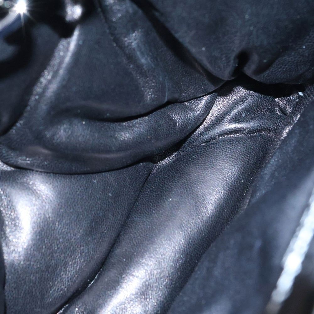 Maison Margiela 11(メゾンマルジェラ11) グラムスラム チェーンショルダーバッグ ミニバッグ ブラック カレンダータグ レザー シルバー金具