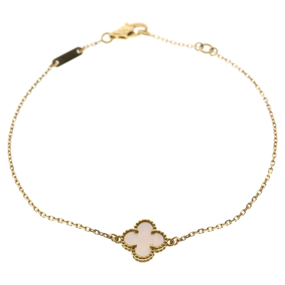 最高級品質 アルハンブラ ブレスレット マザーオブパール YG 楽天市場】Van Cleef ＆Arpels ヴィンテージ