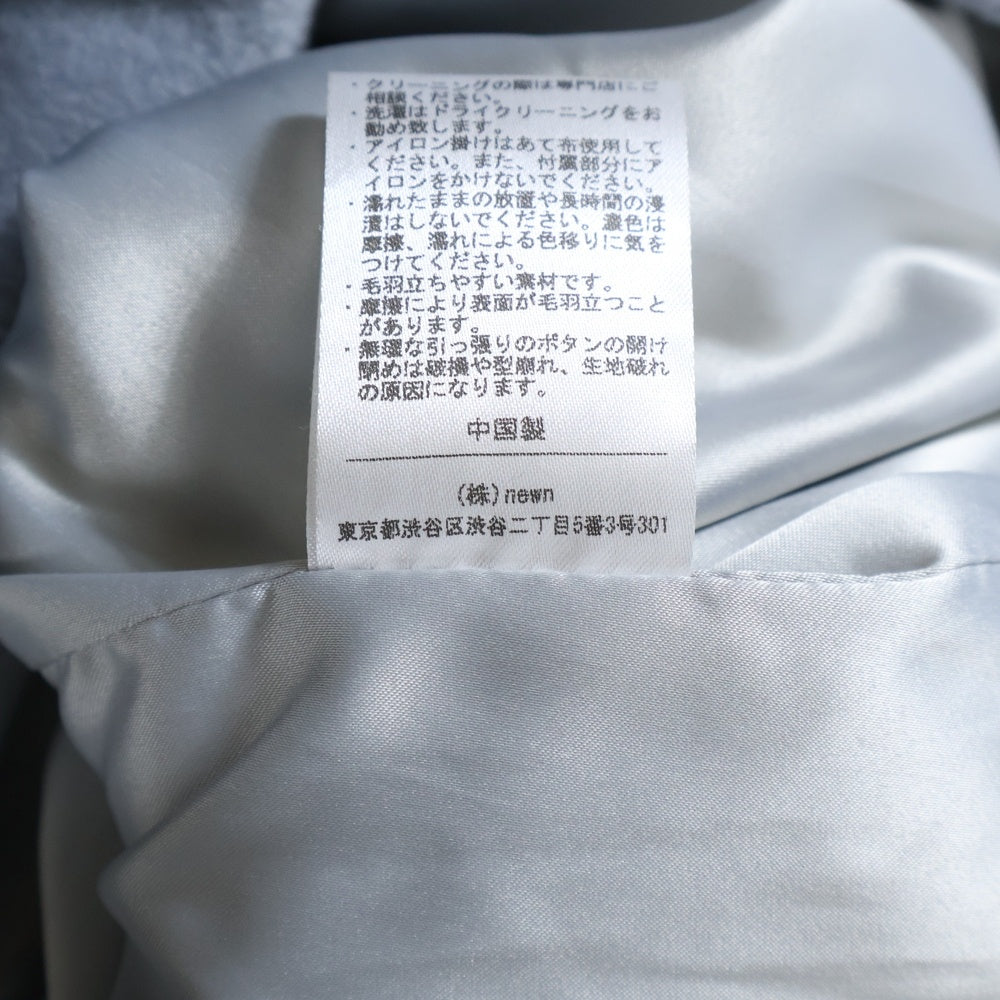 COHINA(コヒナ) COHINA ロングダッフルコート ブルー