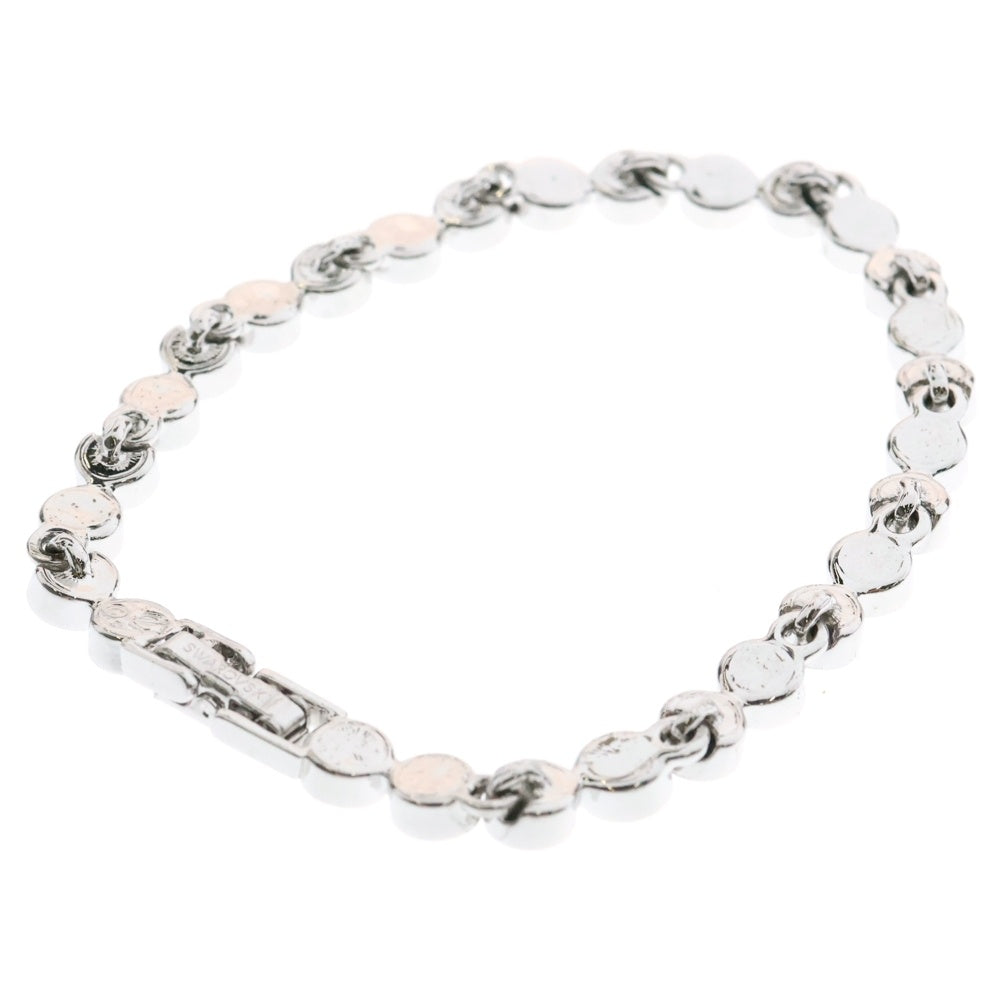 SWAROVSKI(スワロフスキー) ラインストーン クリスタル ブレスレット シルバー レディース