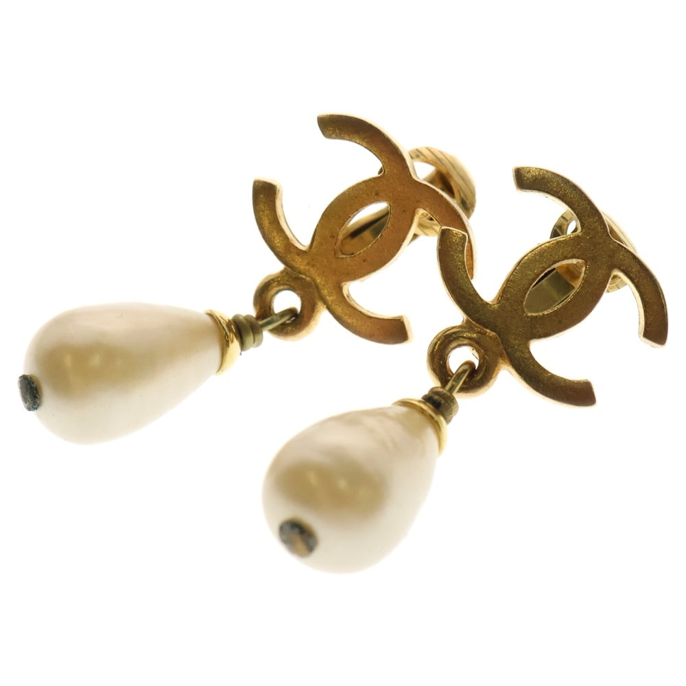 CHANEL(シャネル) ココマーク パール イヤリング ゴールド GP 95P アクセサリー