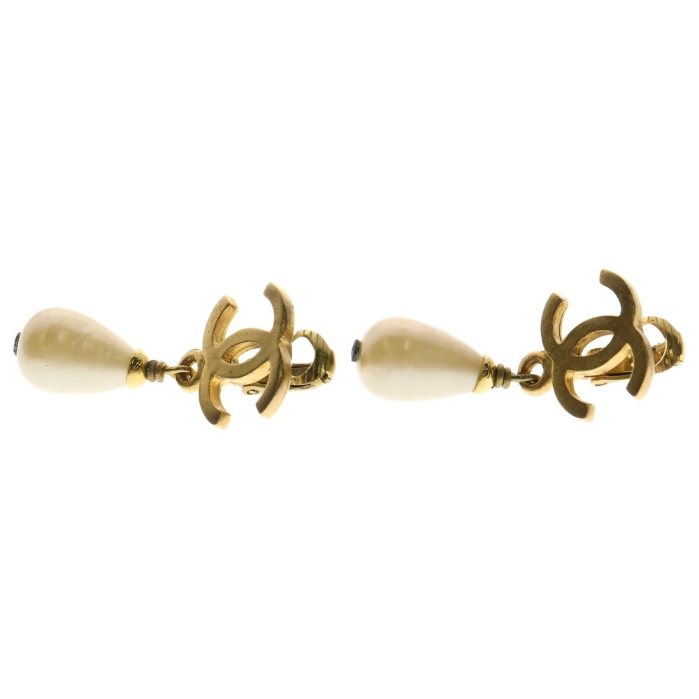 CHANEL(シャネル) ココマーク パール イヤリング ゴールド GP 95P アクセサリー