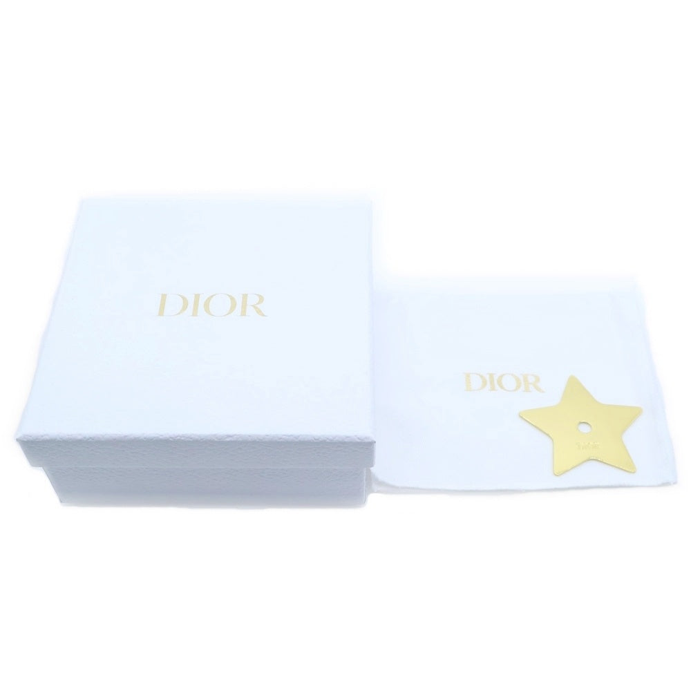 Christian Dior(クリスチャンディオール) Dior Caro カロ ダリア ウォレット 二つ折り財布 ブラック レザー