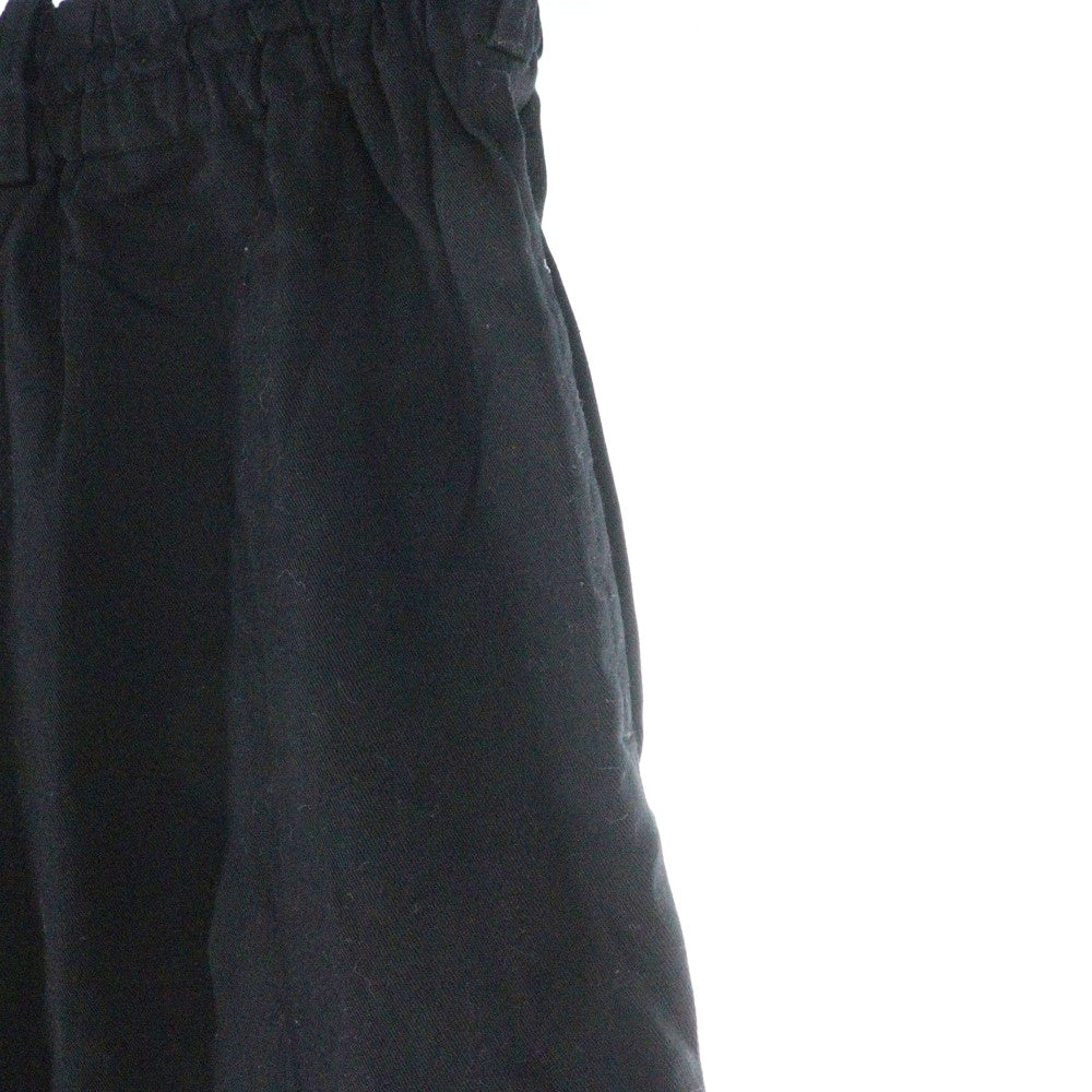 s'yte(サイト) 18AW コットンツイル バルーンパンツ ワイドワンツ UV-P30-076 ブラック