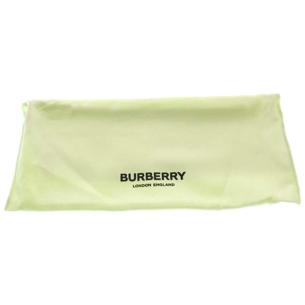 BURBERRY(バーバリー) ロゴプレート チェック総柄 レザー ロングウォレット 二つ折り 長財布 ブラック 8064598