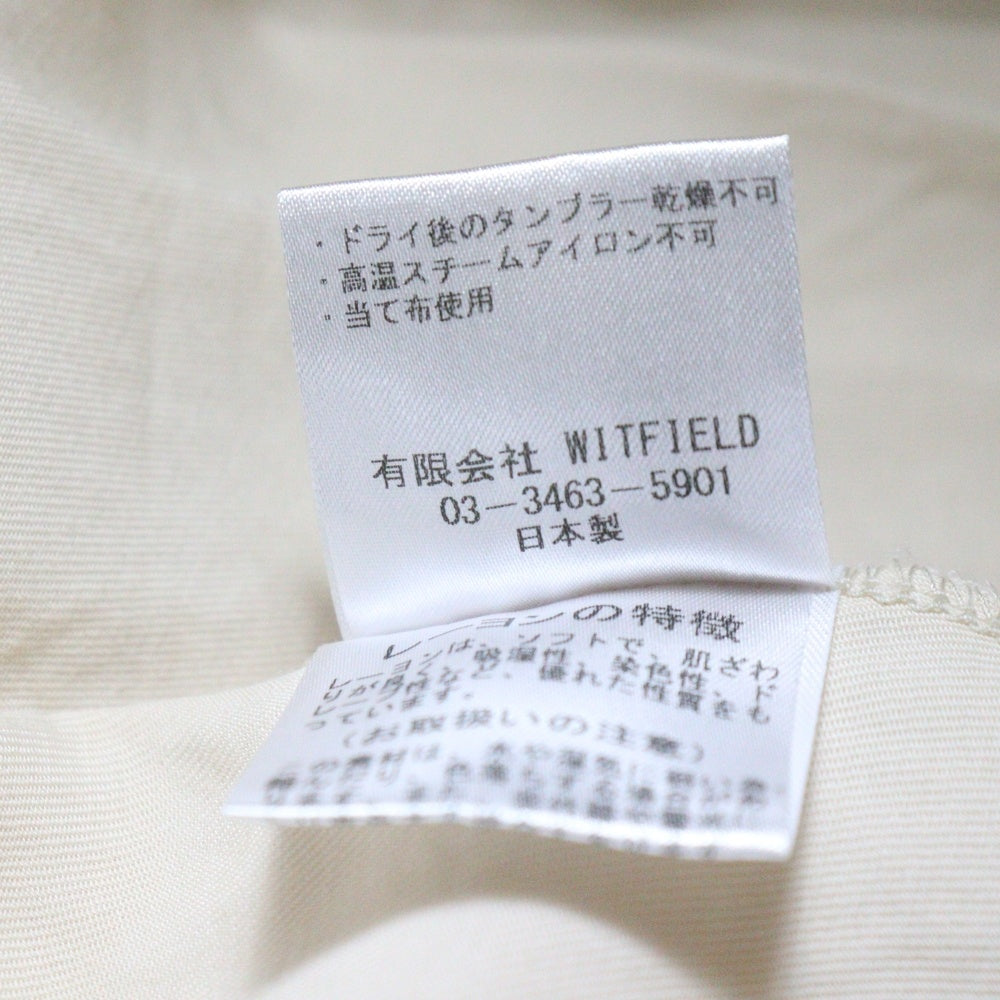 MR.OLIVE(ミスターオリーブ) 刺繍 半袖Tシャツ ホワイト