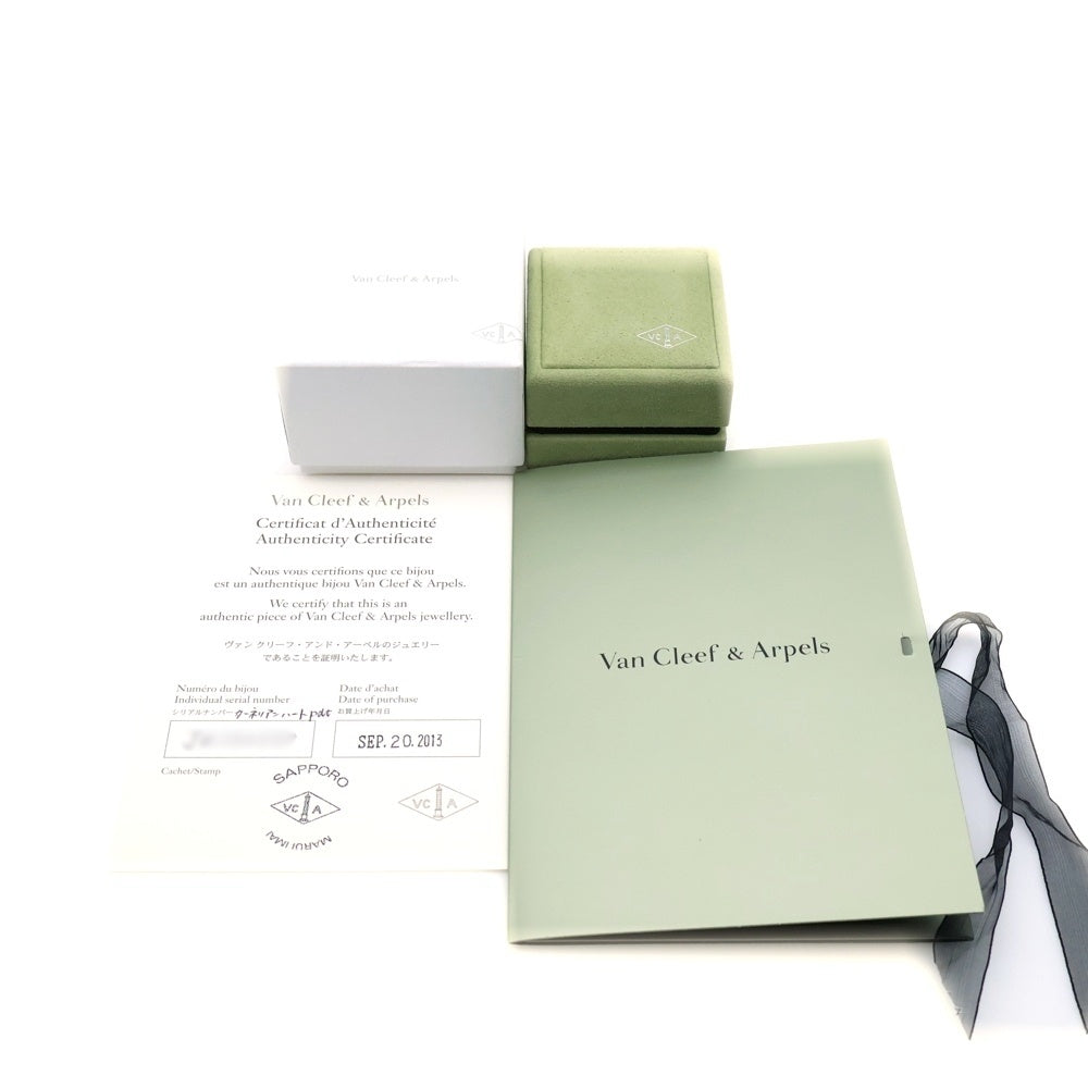Van Cleef & Arpels(ヴァンクリーフアンドアーペル) スウィートアルハンブラ ハート カーネリアン ネックレス K18PG ピンクゴールド VCARN59N00 ジュエリー アクセサリー