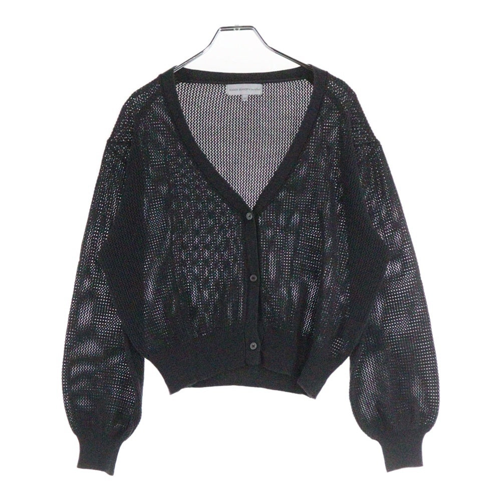 NO BRAND(ノーブランド) SEASON REASON by Lin & Red メッシュカーディガン グレー