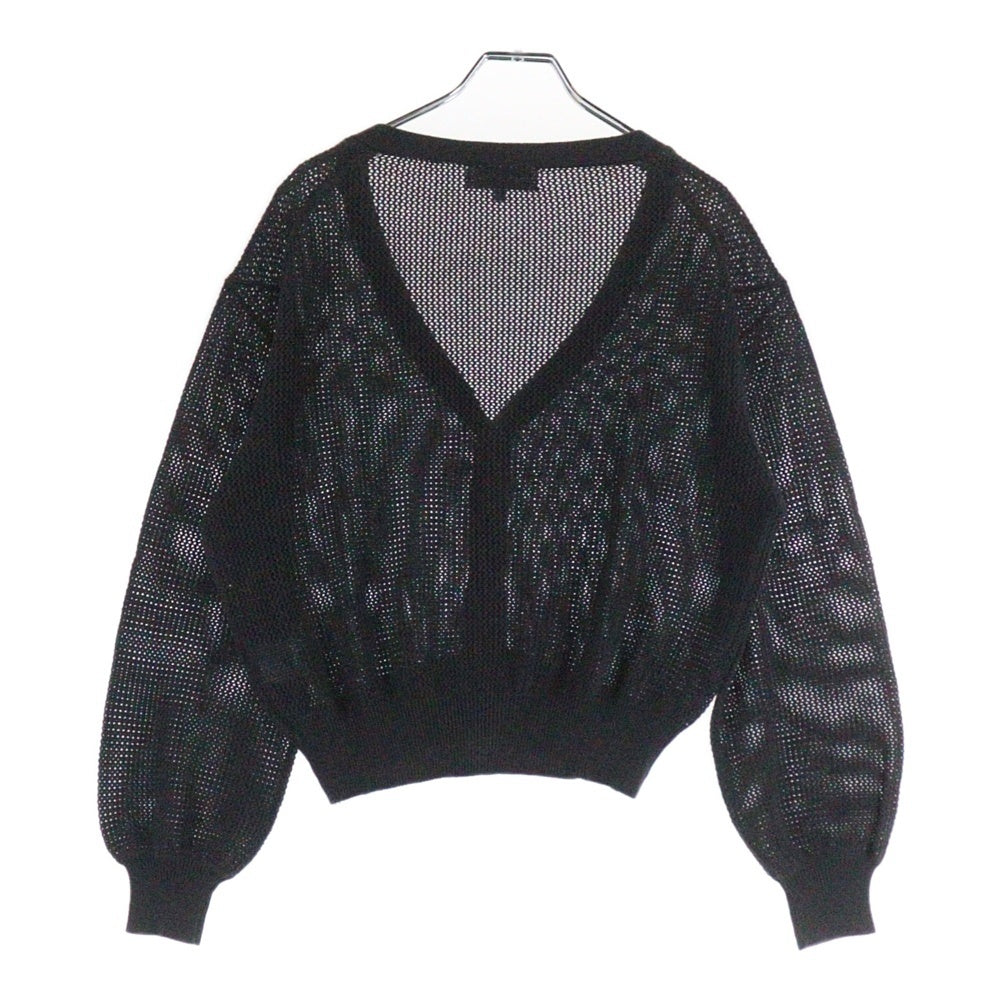 NO BRAND(ノーブランド) SEASON REASON by Lin & Red メッシュカーディガン グレー