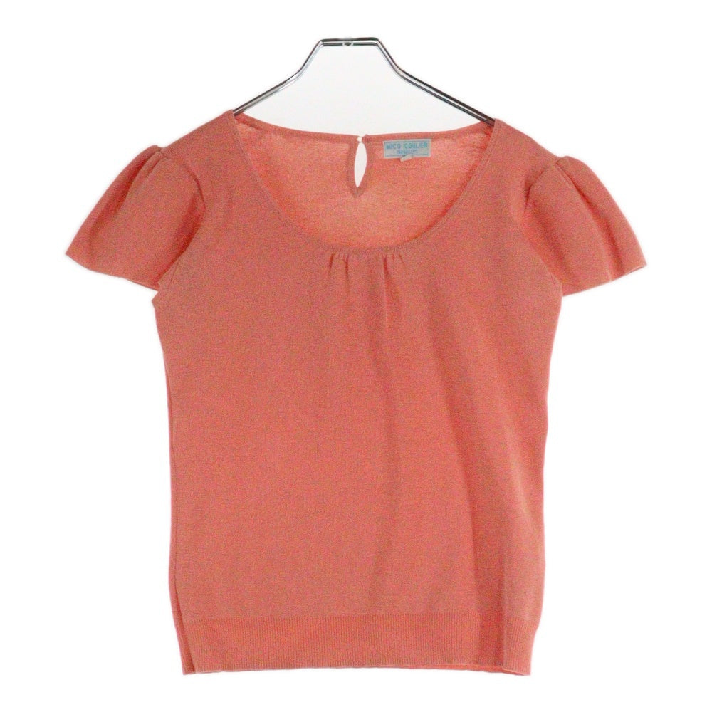 MICO COULIER(ミコクリエ) MICO COULIER 半袖Tシャツ ピンク