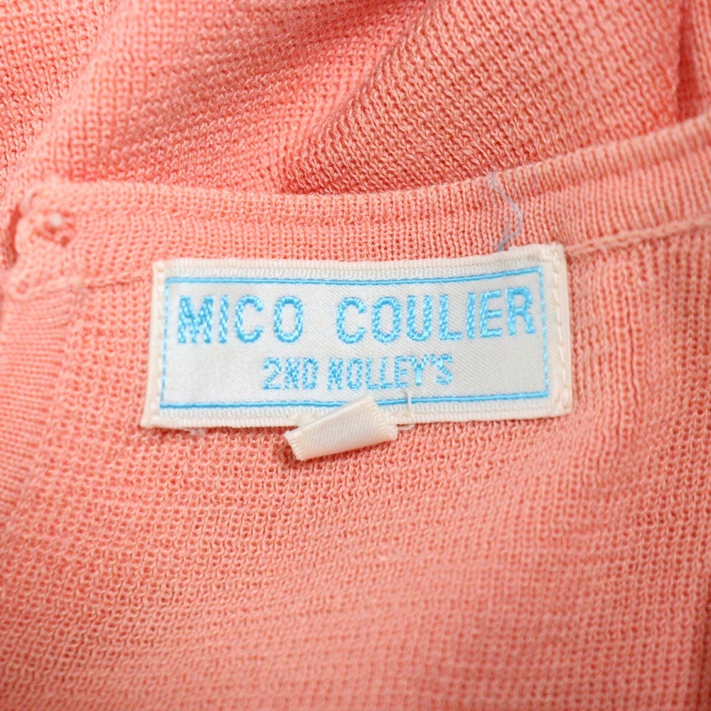 MICO COULIER(ミコクリエ) MICO COULIER 半袖Tシャツ ピンク