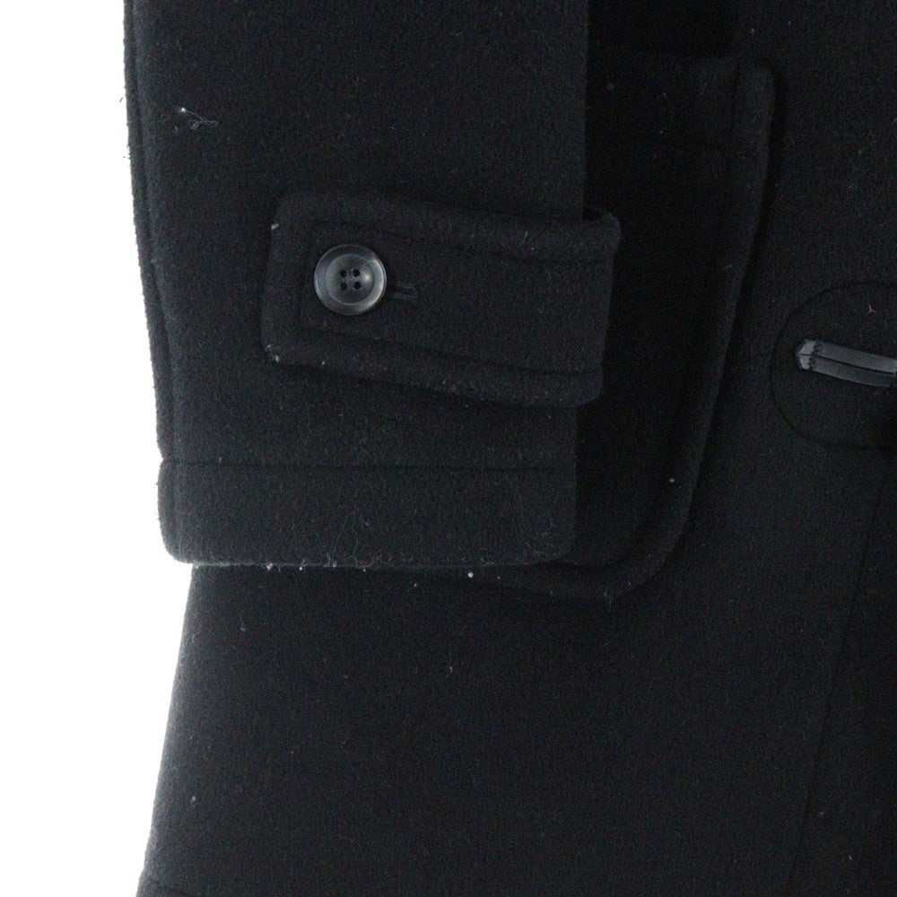 NO BRAND(ノーブランド) LONDON TRADITION ウールダッフルコート ブラック