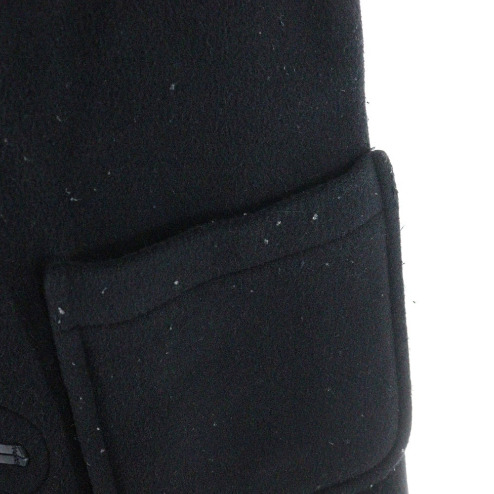NO BRAND(ノーブランド) LONDON TRADITION ウールダッフルコート ブラック