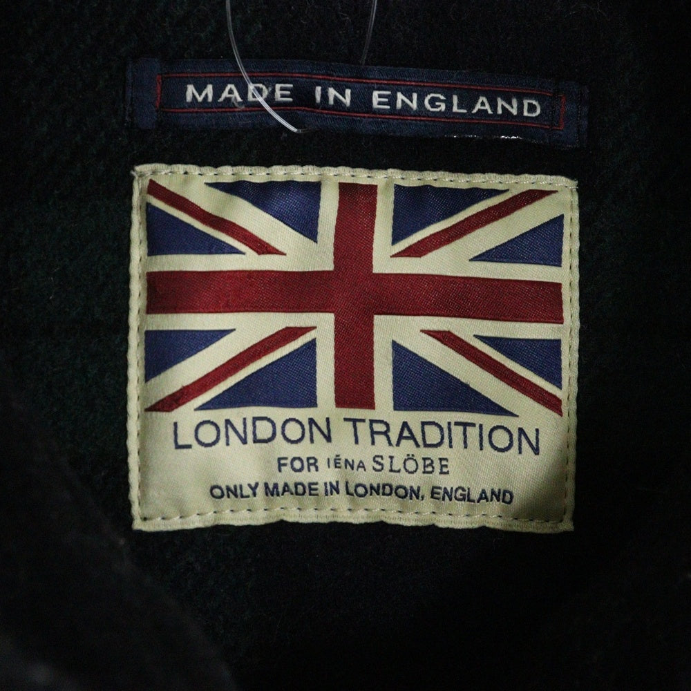 NO BRAND(ノーブランド) LONDON TRADITION ウールダッフルコート ブラック